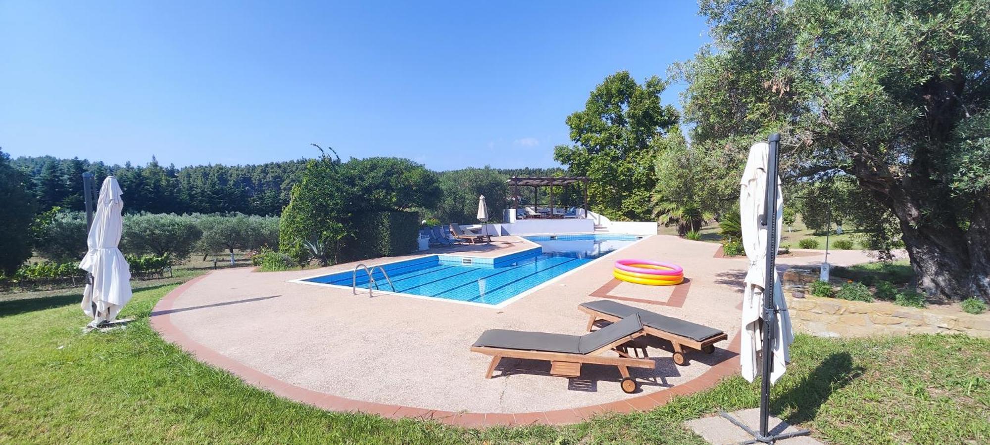 Olivos Villa Sani Παραλία Σάνη Εξωτερικό φωτογραφία