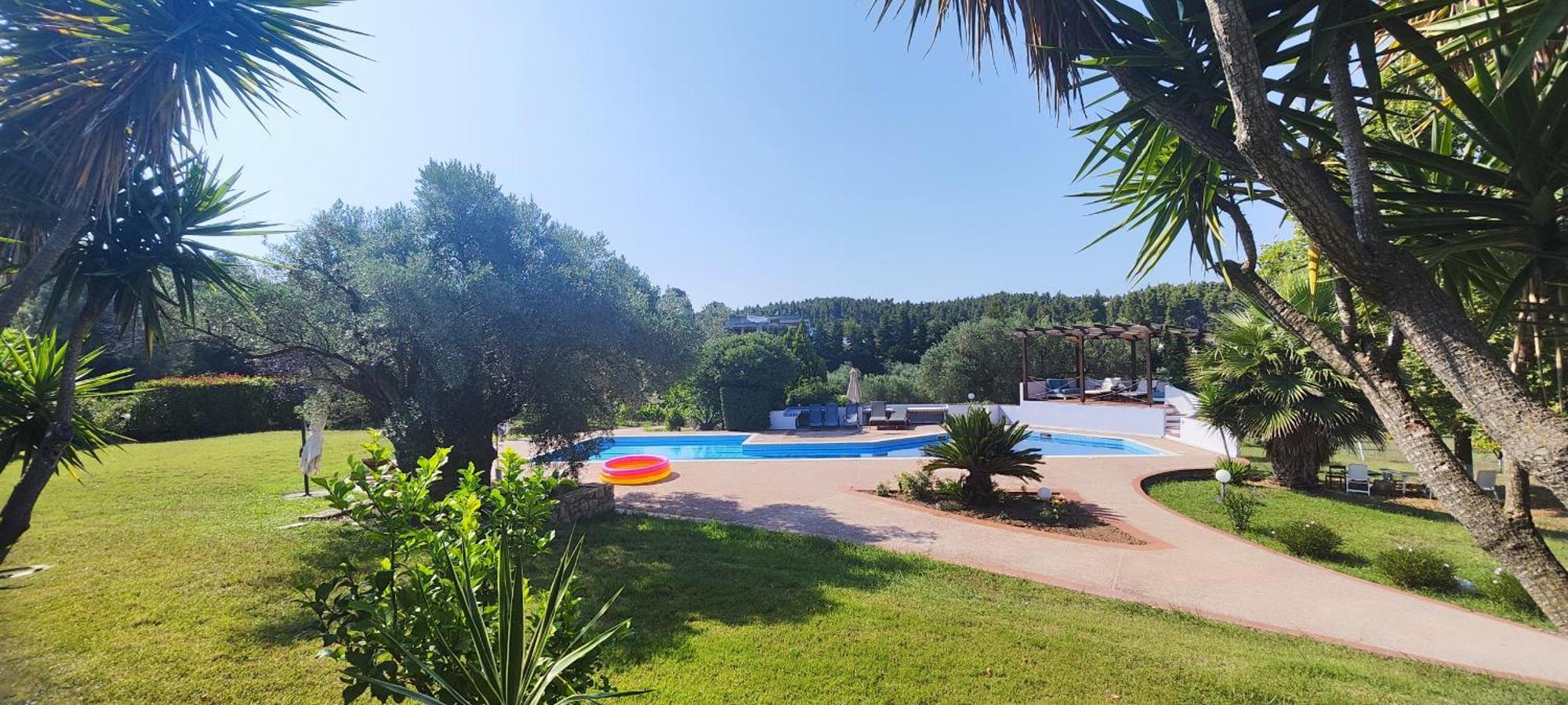 Olivos Villa Sani Παραλία Σάνη Εξωτερικό φωτογραφία